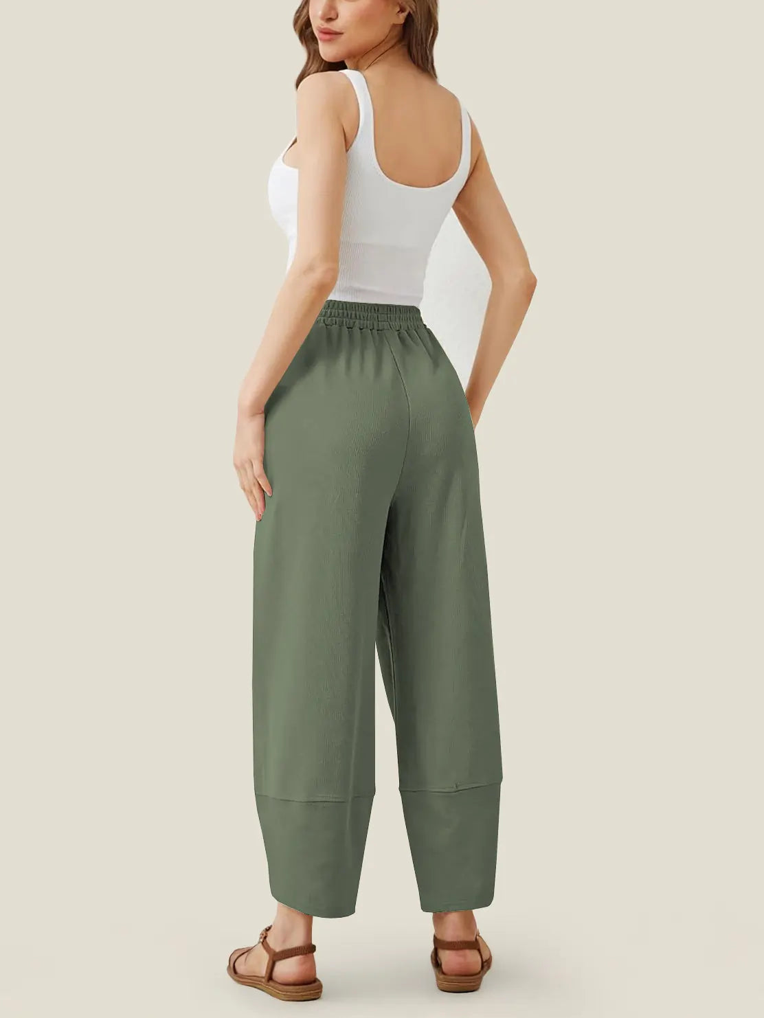 Pantalon lounge post-partum Bloom’Ease – Douceur, liberté et confort absolu