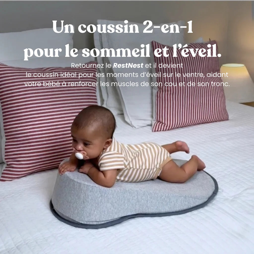 Lit bébé Bloom’Dream – Le cocon anti-reflux & anti-coliques pour des nuits paisibles