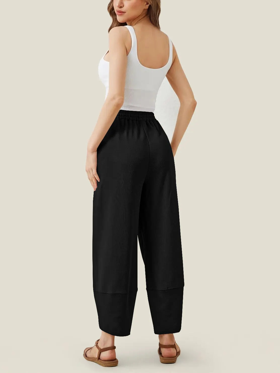 Pantalon lounge post-partum Bloom’Ease – Douceur, liberté et confort absolu